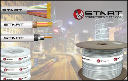 CABO COAXIAL - TELEFONE - SEGURANÇA ELETRONICA